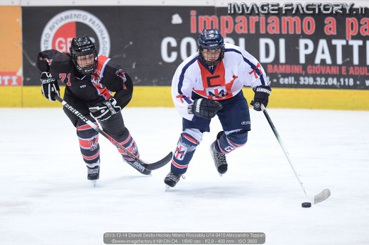 2013-12-14 Diavoli Sesto-Hockey Milano Rossoblu U14 0410 Alessandro Toppan